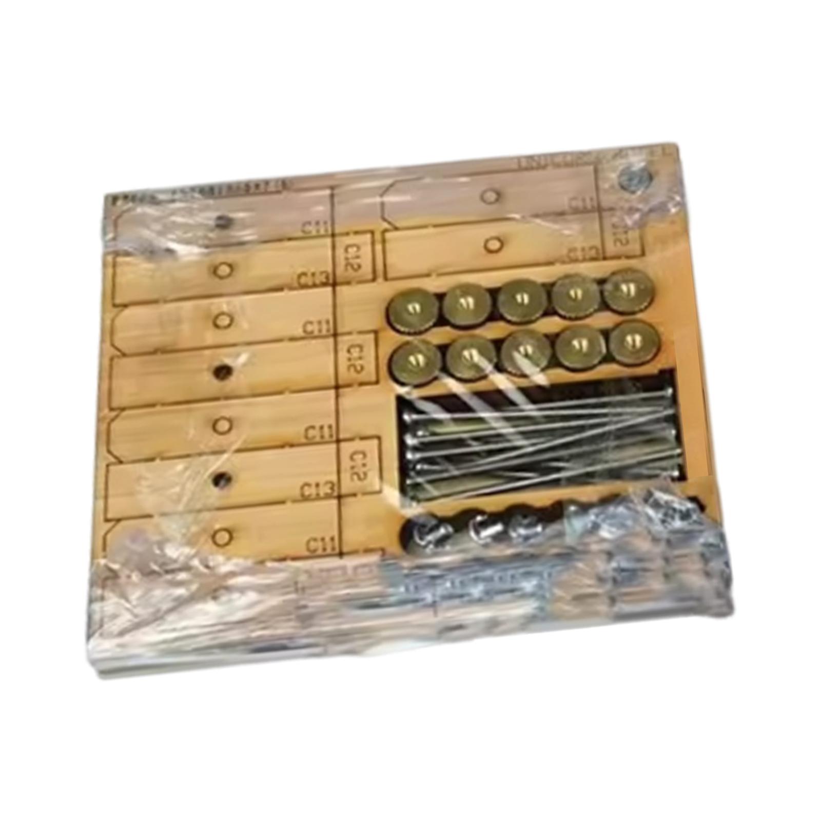 Model Kit Tools - 船舶模型船体プランキングクランプ実用的な木製ネジクランプ船体固定クリップロングリーチクラフトツール自己組み立てキット