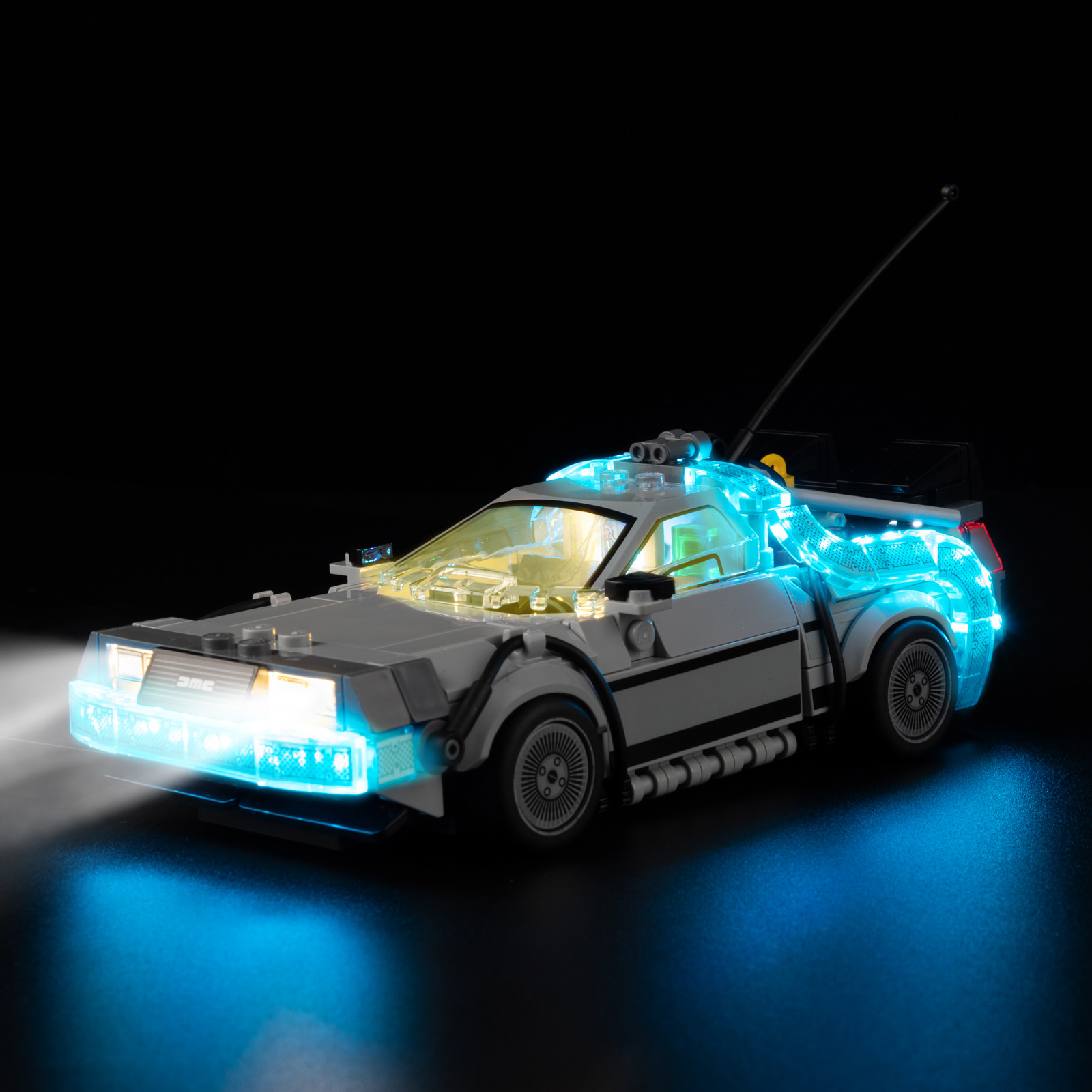 Model Kit Chemistry - レゴ タイムマシン用 LED ライトキット バック・トゥ・ザ・フューチャー デロリアン