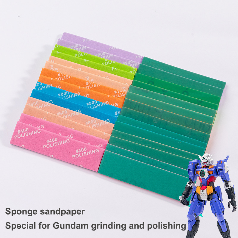 Model Kit Tools - 9 ピース/セット 400 〜 1200 セミリジッドサンディングスティック組み立て用モデル構築ツール趣味