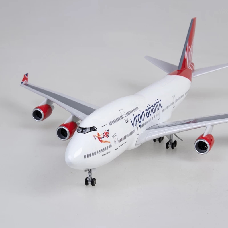 47cm バージン・アトランティック B747 飛行機模型  - Model Kit Medabots のレビューと価格