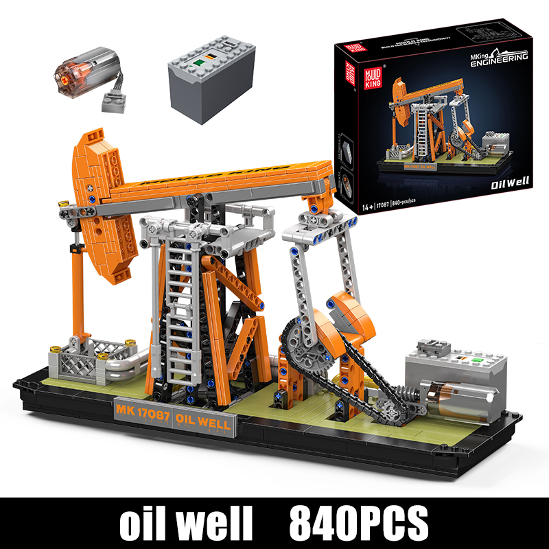 モールドキング 840ピース 17087 オイルウェルモデル - Model Kit Motor のレビューと価格