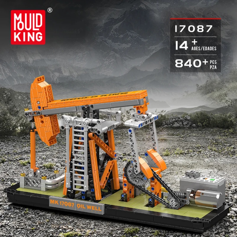 モールドキング 840ピース 17087 オイルウェルモデル - Model Kit Motor のレビューと価格