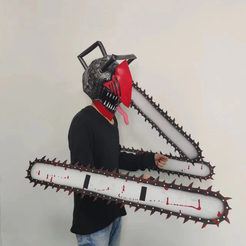 アニメチェーンソーマンコスプレヘルメットポチタマスク悪魔ラテ - Model Kit Chainsaw Man のレビューと価格