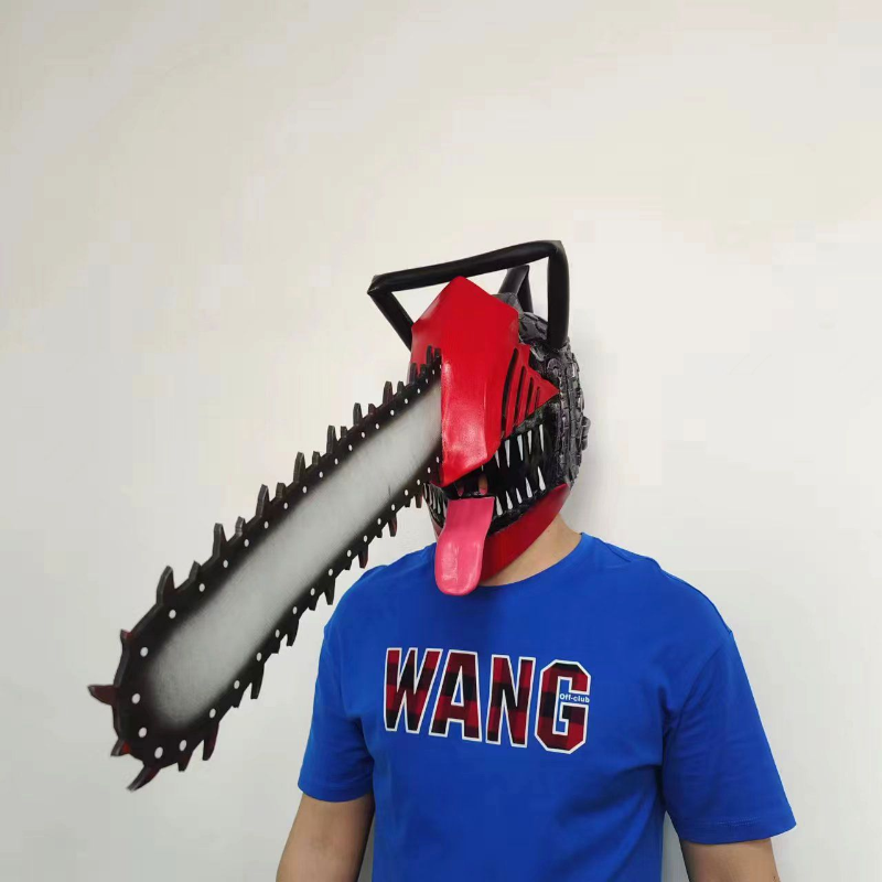 アニメチェーンソーマンコスプレヘルメットポチタマスク悪魔ラテ - Model Kit Chainsaw Man のレビューと価格