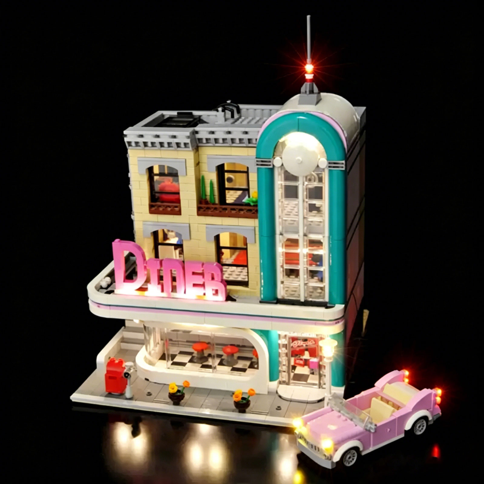 LYBMTWF LED照明キット レゴ10260ノスタルジッ - Model Kit Chemistry のレビューと価格