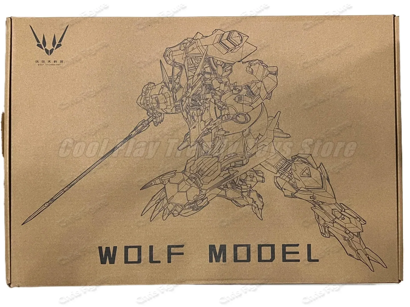 【在庫あり】ウルフテクノロジー ウルフキング 合金スケルトン - Model Kit Barbatos のレビューと価格
