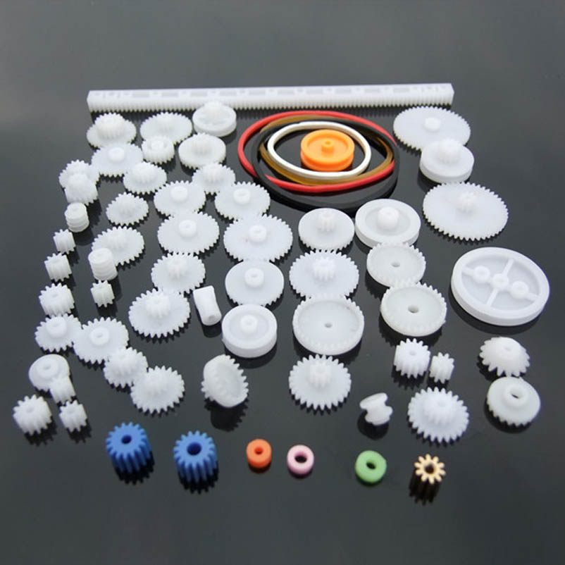 細かいabsプラスチックギアキット0.5メートル混合60ピー - Model Kit Motor のレビューと価格