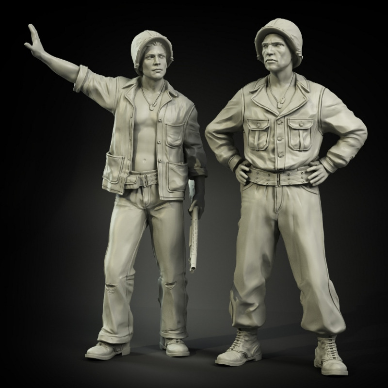 1/35 スケール樹脂フィギュアモデル構築キット歴史軍事趣味 - Model Kit Ikaruga のレビューと価格