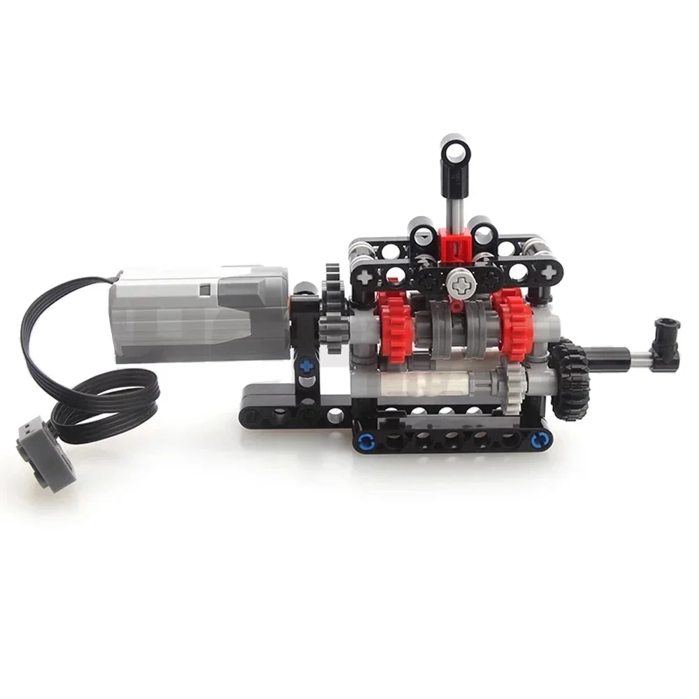 Moc-ハイテク4速ギアボックス手動トランスミッションキット - Model Kit Motor のレビューと価格