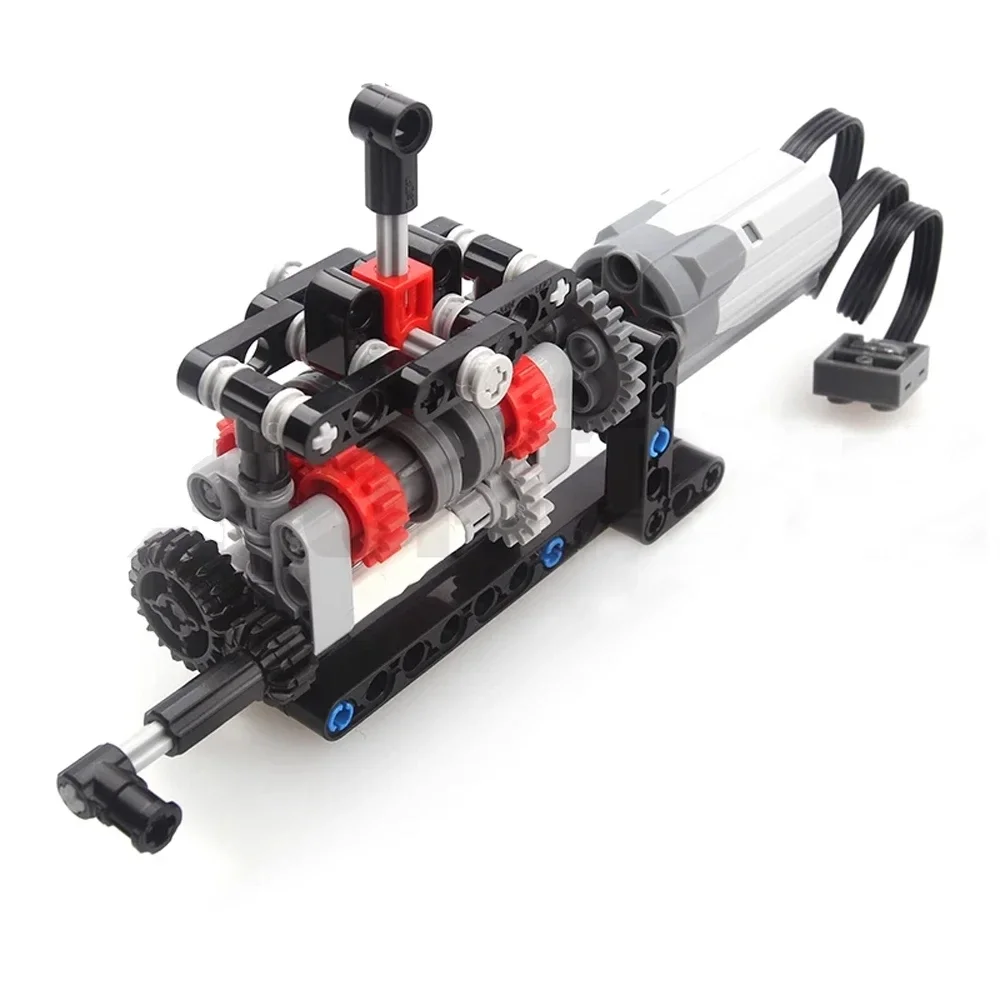 Moc-ハイテク4速ギアボックス手動トランスミッションキット - Model Kit Motor のレビューと価格