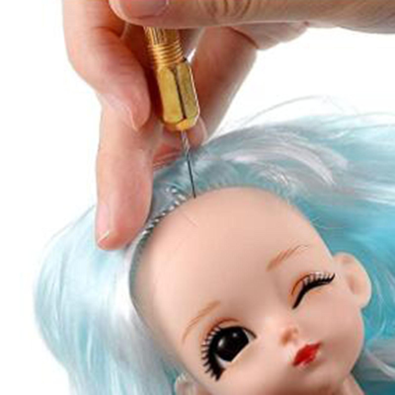 子供用ドールヘア植毛ホルダー ステンレス製フェルトツール カ - Model Kit Tools のレビューと価格