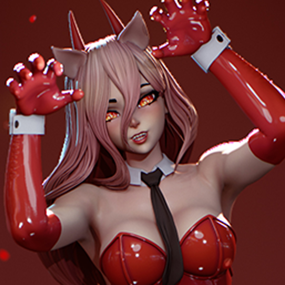 3Dプリントチェーンソーマンバニースーツ,アニメフィギュアモ - Model Kit Chainsaw Man のレビューと価格