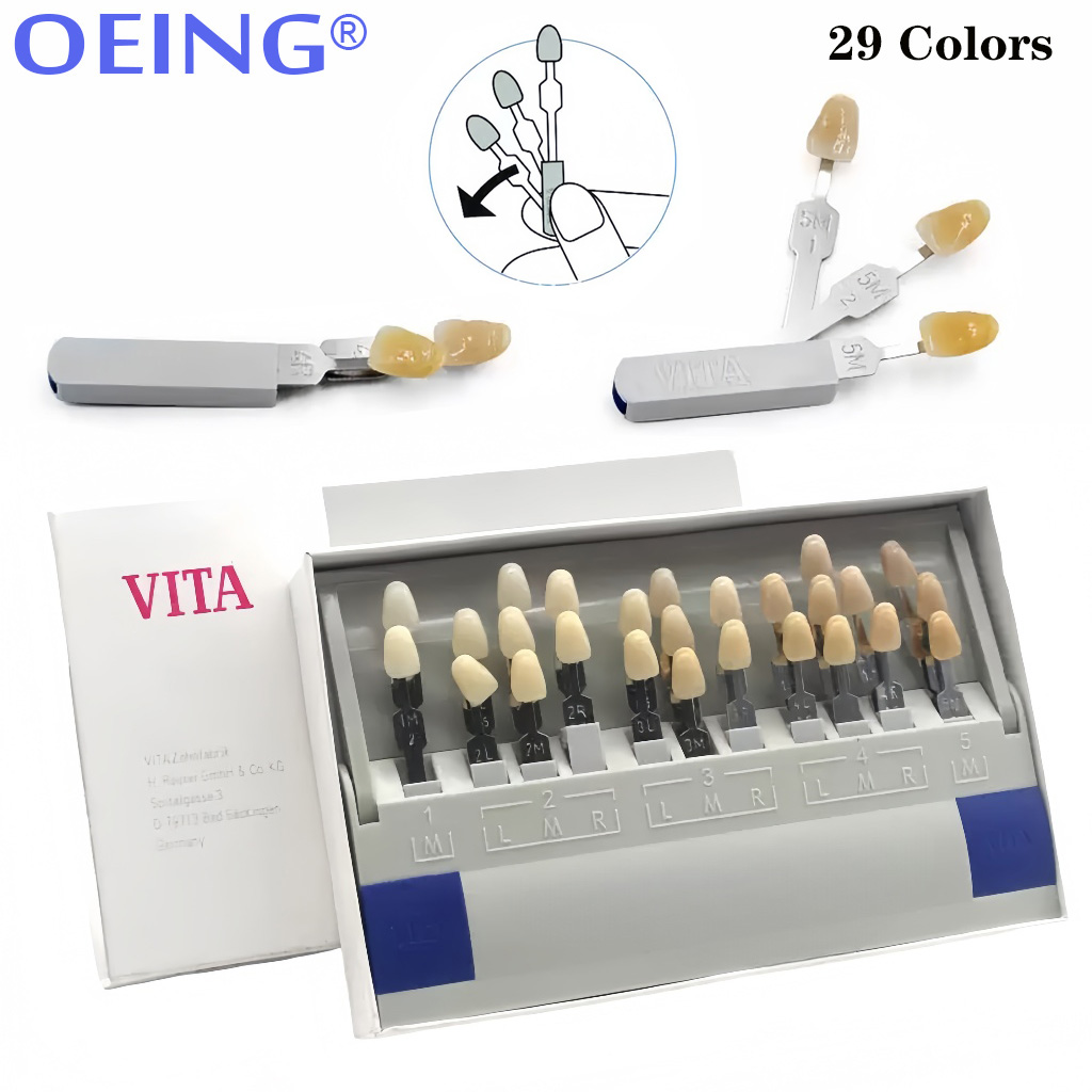 29/16 色歯の色見本ガイドセラミック VITAPAN 歯 - Model Kit Tool のレビューと価格