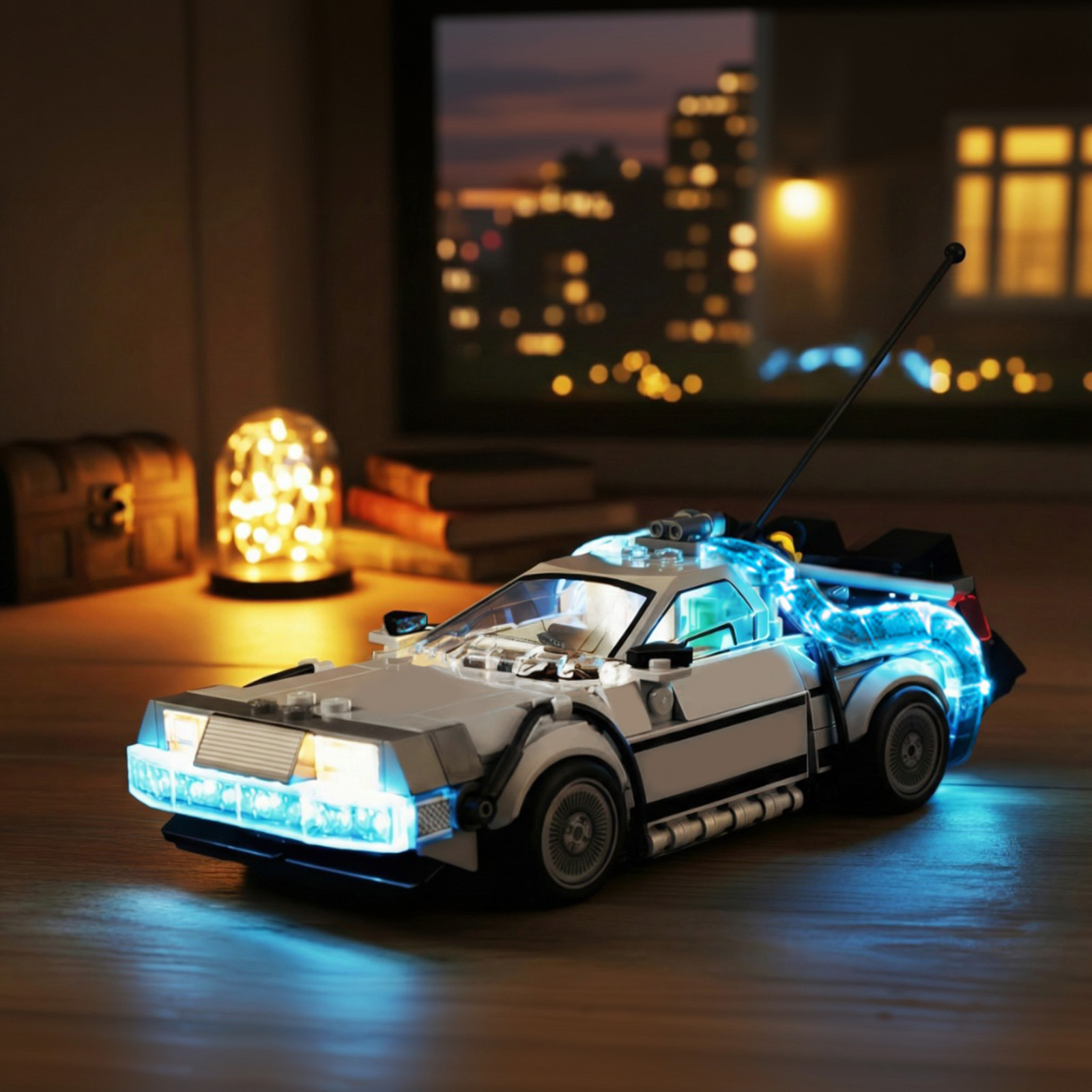 レゴ タイムマシン用 LED ライトキット バック・トゥ・ザ - Model Kit Chemistry のレビューと価格